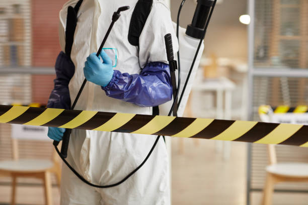 Professional Infectious Disease Decontamination technician working in Mountlake Terrace, WA